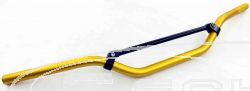 SCHREMS HANDLEBAR OFF ROAD ALU RM 22,2 MM GOLD (DIMENSIONS SEE MORE IMAGES: A=800 / B=60 / C=51 / D=222 / E=57)