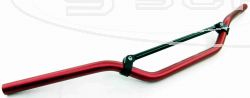 SCHREMS LENKER PREMIUM ALU 7075T-6 OFF ROAD ALU M.G. 22,2 MM ROT (MAE SIEHE BEI MEHR BILDER: A=795 / B=90 / C=65 / D=205 / E=62