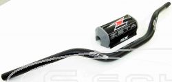 ZETA HANDLEBAR FAT SX-3 28,6 MM BLACK ENDURO MEDIUM (DIMENSIONS SEE MORE IMAGES: A=815 / B=88 / C=68 / D=205 / E=72