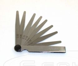 SCHREMS FEELER GAUGE SET 0.03-0.25 METRIC 9- BLADES