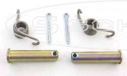 SCHREMS FUSSRASTENBOLZEN SET 11MM + FEDER KTM ALL