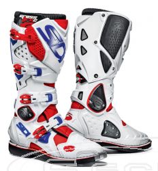 SIDI BOT CROSSFIRE 2 MOTO CROSS/ENDURO č bl / červen / modr