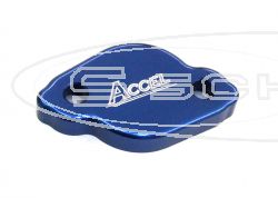 ACCEL HINTEN BREMSBEHLTER-DECKEL BLAU ALLE YAMAHA YZ/YZF/WRF/WR/XT250