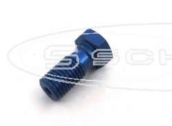 BANJO BOLT FOR BRAKE LINE ALU M10x1,00 BLUE