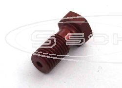 BANJO BOLT FOR BRAKE LINE ALU M10x1,00 RED