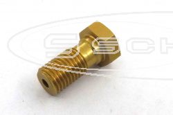 BANJO BOLT FOR BRAKE LINE ALU M10x1,25 GOLD