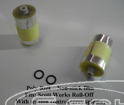 ROLL-OFF FILM SET NON-STICK FILM GROOVE-DRIVE SCOTT WORKS