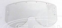 125.1913-C POLYWEL SUPER LENS ROLL-OFF 6 HOLES ANTI-FOG SCRATCH 