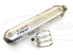 HGS SLIP ON TLUMIČ T1 OVAL ALU MOTO CROSS HONDA CRF 250R 10-13