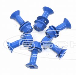 SCHREMS ŠROUB DO ROZETY 6 PACK BLUE KLČ 12 MM M8X30 8.8