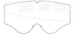 125.3504-Y POLYWEL SUPER ERSATZGLAS ANTI-FOG KRATZFEST OHNE KNP