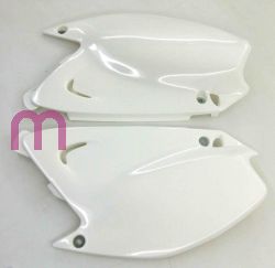 UFO SEITENTEILE SET KAWASAKI KX 125/250 03- WEISS