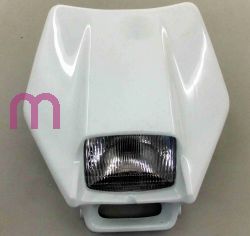 UFO LAMPENMASKE GHIBLI KTM ALL 93- WEISS