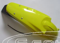 UFO SCHUTZBLECH HINTEN MIT LICHT SUZUKI DRZ 400E 00- RM-GELB-01-