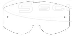 125.3530-S POLYWEL SUPER LENS ANTI-FOG SCRATCH RRSISTANT WITHOUT