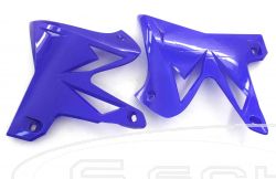 UFO RADIATOR COVERS YAMAHA YZ 125/250 02-14 REFLEX-BLUE