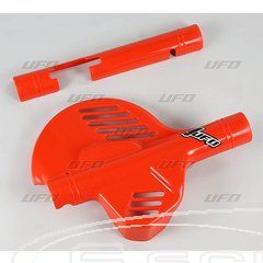 UFO BREMSSCHEIBENSCHUTZ VORNE HONDA XR 600R 88-02 ROT