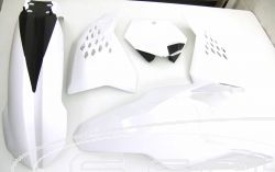 UFO PLASTIKTEILE KIT KTM SX/SXF 09-10 WEISS