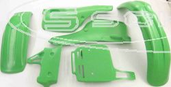 PLASTIC PARTS KIT KAWASAKI KX 80 83-85 GREEN