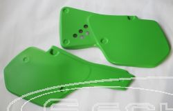 SIDE PANEL SET KAWASAKI KX 125 86 GREEN