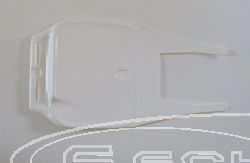 FRONT NUMBER PLATE KTM MC MODELS 85-86 WHITE