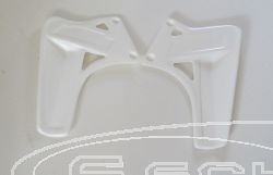 RADIATOR SHROUDS SET KTM MX 250 85-86 WHITE