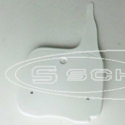 STARTNUMMERSCHILD VORNE YAMAHA YZ 100 82-83, YZ 125 83-88, YZ 250 83-87, YZ 490 82-90 WEISS