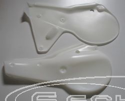 SIDE PANEL SET YAMAHA YZ 250/465 80-81 WHITE