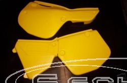 SEITENTEILE SET YAMAHA YZ 250/490 84-85 WEISS