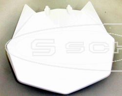 FRONT NUMBER PLATE HUSQVARNA CR 65 12-14 WHITE