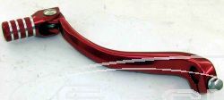 SCHREMS SCHALTHEBEL ALU ROT GESCHMIEDET HONDA CRF 450R 09-