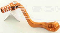 SCHREMS SCHALTHEBEL ALU ORANGE GESCHMIEDET KTM SX 65 09-