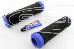 TORC1 RACING ATV/BMX GRIFFGUMMI SET OFF ROAD GESCHLOSSEN SCHWARZ/BLAU