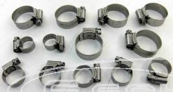 RADIATOR HOSE CLAMP KIT HUSABERG FC/FE 450/550 04-08, FC/FEFS/FX 650 00-08