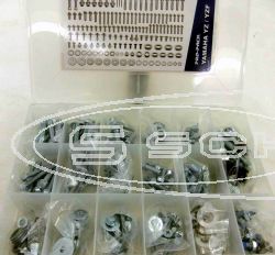 SCHREMS FACTORY SET OF BOLTS AND WASHERS, 160 PIECES ALL YAMAHA YZ/YZ-F MODELLE