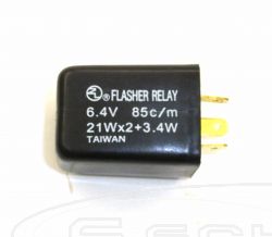 FLASHER-RELAIS BLINKGEBER-RELAIS ELEKTRISCH 6-VOLT 3-POL