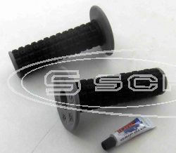 TORC1 RACING ENDURO/MX GRIFFE MX GRIFFGUMMI SET OFF ROAD GESCHLOSSEN SCHWARZ/GRAU