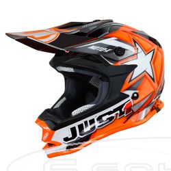 JUST1 HELM J32 PRO KINDER MOTO-X ROT 52-YS