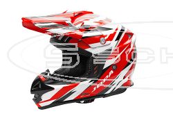 JOPA HELMET LOCUST II SCRUM RED-WHITE