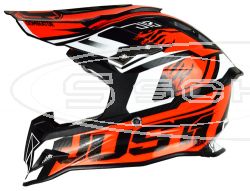 JUST1 MOTO-CROSS PROFI HELM J12 DOMINATOR ORANGE