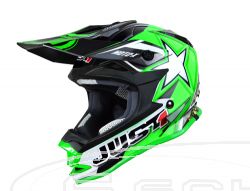 JUST1 MOTO-CROSS PROFI HELM J32 PRO RAVE MOTO-X GRN