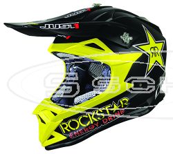 JUST1 MOTO-CROSS PROFI HELM J32 PRO RAVE ROCKSTAR