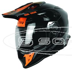 JUST1 MOTO-CROSS PROFI HELM J34 ADVENTURE SHAPE NEON ORANGE