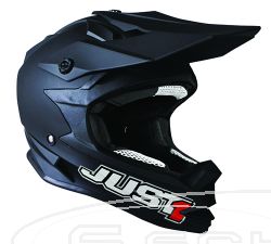 JUST1 MOTO-CROSS PROFI HELM J32 PRO RAVE SOLID MATT-SCHWARZ