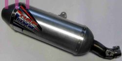 HGS SLIP ON SCHALLDMPFER T1 OVAL ALU MOTO CROSS HONDA CRF 150R 07-