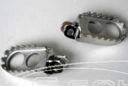 WIDE FOOT PEGS SUZUKI RM125/250 -02, DRZ400, KAWASAKI KLX400