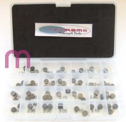 SCHREMS SHIM ASSORTIMENT 69 PCS KTM 8,9 X 1.72-2.60 MM 3 OF SIZE