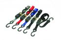 DRC RATCHET TIEDOWNS RED 25MM (2PC) DIMENSION: 25X1800MM COLOUR: