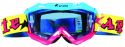 ARIETE MX GOGGLE OKI DOKI BLACK-MAGENTA