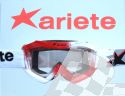 ARIETE MX GOGGLE GLAMOUR RED-WHITE